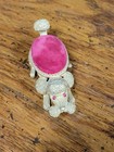 1950s Vintage Florenza Bobble Head Poodle Dog Pin Cushion