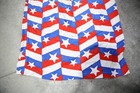 Vintage July 4th Parade Carnival Costume Oversized Circus Cape Uncle Sam 1960s