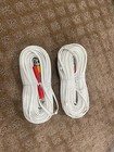100ft Cctv Security Camera Cable Cctv Video Power Wire Bnc Rca Cord Dvr Lot Of 2