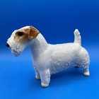 Nymphenburg Germany Porcelain Figurine Of A Sealyham Terrier Dog  688 Large Size
