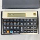 Vintage Hewlett Packard Hp 12c Financial Calculator W case - Works