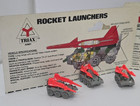 38x Vintage Kpt89 Kenner Mega Force Micro Military Metal Die Cast Vehicles Cards