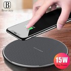 Wireless Fast Charger Charging Pad Dock For Samsung Iphone Android Cell Phone