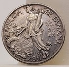 1931 Panama Large Conquistador Balboa Liberty Vintage Old Silver Coin I95734