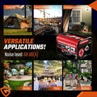 5000w Portable Generator Gas Powered 4 Stroke For Home Backup Construction