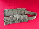 Ww2 Us Army M1 Garand 10 Pocket Ammo Belt Wwii Ammunition Cartridge Dated 1942