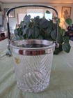 Vintage Cristal D arque Taille Ice Bucket-24  Lead Crystal-france-drinks- s 