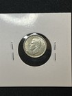 Australia 3 Pence 1942 Sterling Silver Unc Coin Nice White Mint Luster