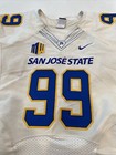 Game Worn Used Nike San Jose State Spartans Sjsu Football Jersey Large 11  99