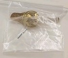 Vintage Louisville Slugger Gold Enamel Baseball Bat Hat Pin New Old Stock Nos
