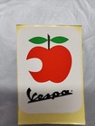 Vespa Scooter Apple Core Sticker New