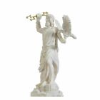 Zeus Greek God Jupiter Thunder Statue Figurine Alabaster 9 25 