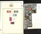 Nigeria Stamp Collection On 33 Scott International Pages  1914-1986  bdd 
