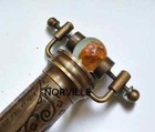 Eyepiece Classic Best Gift Kaleidoscope Antiqued Brass Kaleidoscope With Marble