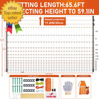 Poultry Electric Netting Fence - 47 3  h  can Be Raised To 59 1  h  X 65 6 l For