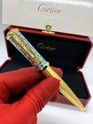 Fantastic Cartier Santos Dumont Limited Edition Multi Color Body Ballpoint Pen
