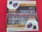 Broadman Church Supplies Pre-filled Communion Fellowship Cup  Juice And Wafer 