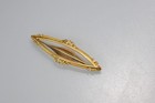 Antique 14k Gold Hair Barrette Victorian Edwardian Clip 2    Ornate 4 9g