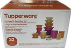 Tupperware Heritage Collection 32 Pcs Food Storage Container Set Orange 1972979