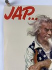 You re Next Jap Rolled World War 2 Poster  fine   14x20 Wwii Uncle Sam Flagg 44