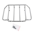 Chrome Tour Luggage Top Rack For Harley  Luggage Trunk Road King Street Glide