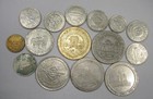 15 Vintage Gambling Casino Tokens All Different C2293