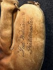 Vtg 1950s Ted Williams Wilson A2171 Ball Hawk Baseball Glove Picture Pocket Mitt