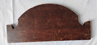 Vintage Carved   Arched Oak Crest Crown Pediment 15  X 6 3 4  High