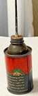 Vintage Retro Round Texaco Oil Can Made In The Usa Circa Mid 20th Century