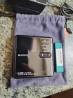 Sony Hi-md Mz-m100 Portable Minidisc Recorder Player Works Blank Screen 4 Parts