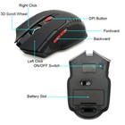 2 4ghz Wireless Gaming Mouse Set Of 2 Usb Receiver Optical For Laptop Computer