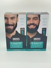 1x Men Select Mustache   Beard Hair Color Dye Dark Brown Or Black 5 Minute Gel