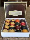 Vintage Empire Usa    pool Table Billiard Ball Set-excellent Shape-never Played 