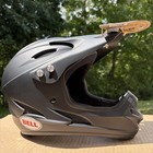 Adult 58-61cm Bell Servo Full Face Bmx Bike Helmet Matte Black 7200023