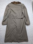 1953 Regulation Army Wool Overcoat Fur Collar Genuine Us Military Wool 42xl