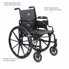 Invacare 9000 Sl Lightweight Wheelchair  20in Seat  Desk Arms  Adult Mobility