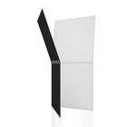 V-flat World Foldable V-flat 2 0  Black white  2-pack