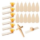 21 Pc Parts Replacement Kit For Christmas Pyramid -windmill With 20 Red Candles
