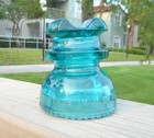 Nice Aqua Cd 251 Hemingray Glass Insulator  r 