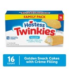 Hostess Twinkies Snack Cakes  Golden Sponge Cake With Cr  me Filling  21 73 Oz Bo