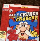 Vintage 1989 Cap n Crunch Cereal Box W  Kodak Kolorkins Plush Offer - Bilingual