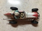 Rare Vintage Tin Friction Midget Racer  63 Champion Sanyo  Yonezawa 1950s Japan