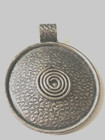 Extremely Rare Ancient Viking Silver Amulet Spiral Engraved Artifact Authentic