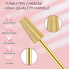 7 Pieces Nail Drill Bits Set Tungsten Carbide Drill Bits For Nails Electric F   