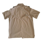 Boy Scouts Of America Men s Size L Short Sleeve Button Up Patches Uniform Shirt