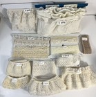 Vintage Lot Of Sewing Lace   Trim Various Lengths  width  Colors  And Styles