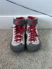Nike Inflict Wrestling Shoes 9 5 Red white grey Rare Hard To Find