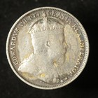 Newfoundland 1904 H 20 Cents - Silver - Edward Vii - High Grade - Rare