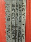 10-pk  48-42-0240 Milwaukee 3-1 8  8-tpi High Carbon Steel Jig Saw  bn121 