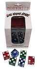 Cyber-deals Premium Dice Cup With 3 Pairs 19mm Authentic Nevada Casino Table 